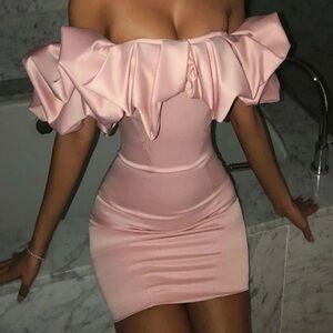 Babyboo Fashion Allie Mini Dress- Pink